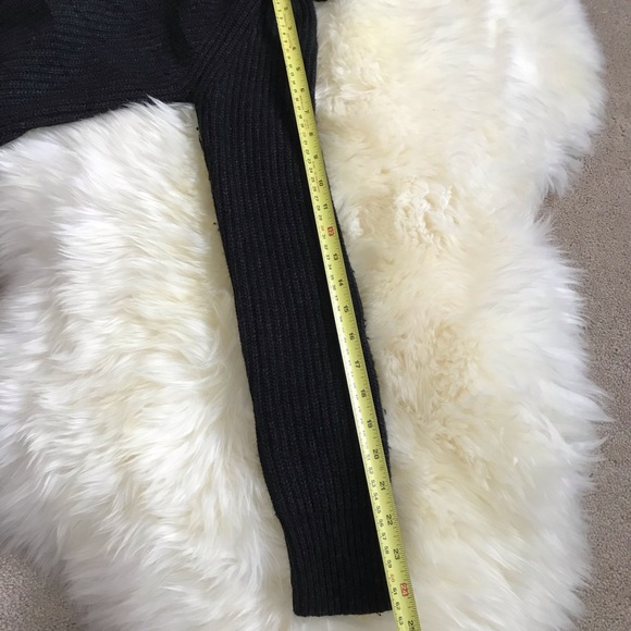 CLUB MONACO Dark Grey Wool Sweater - M - Picture 7 of 8